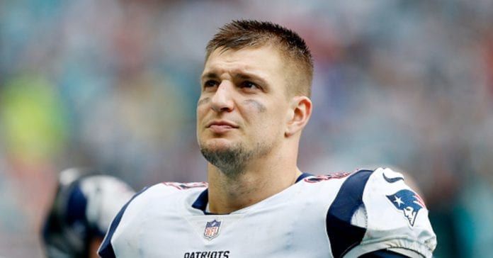 New England Patriots Rob Gronkowski