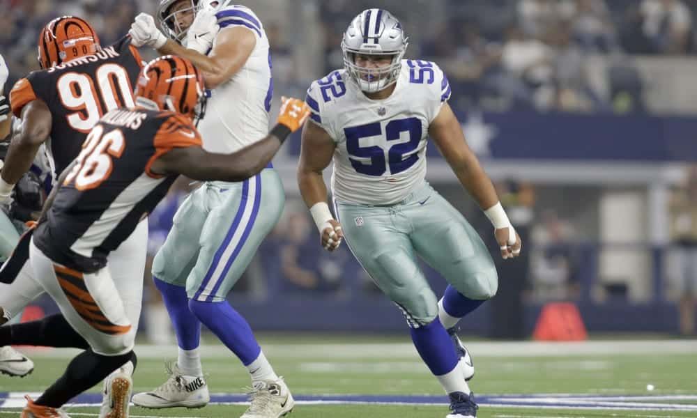 Dallas Cowboys' Connor Williams bulking