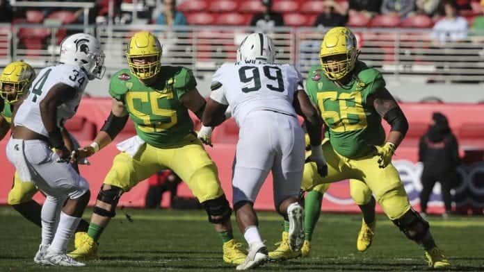 Oregon offensive line oregon offensive linemen