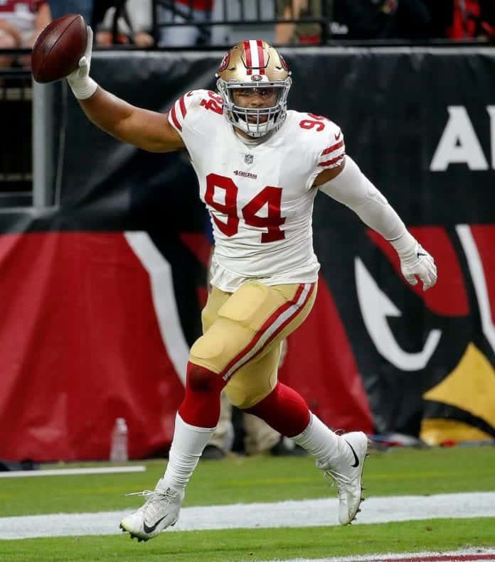 San Francisco 49ers EDGE defender Solomon Thomas