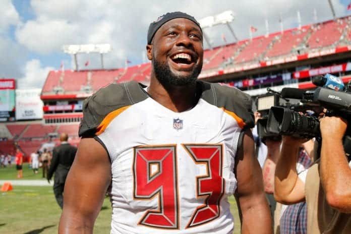 Gerald McCoy Tampa Bay Buccaneers Carolina Panthers