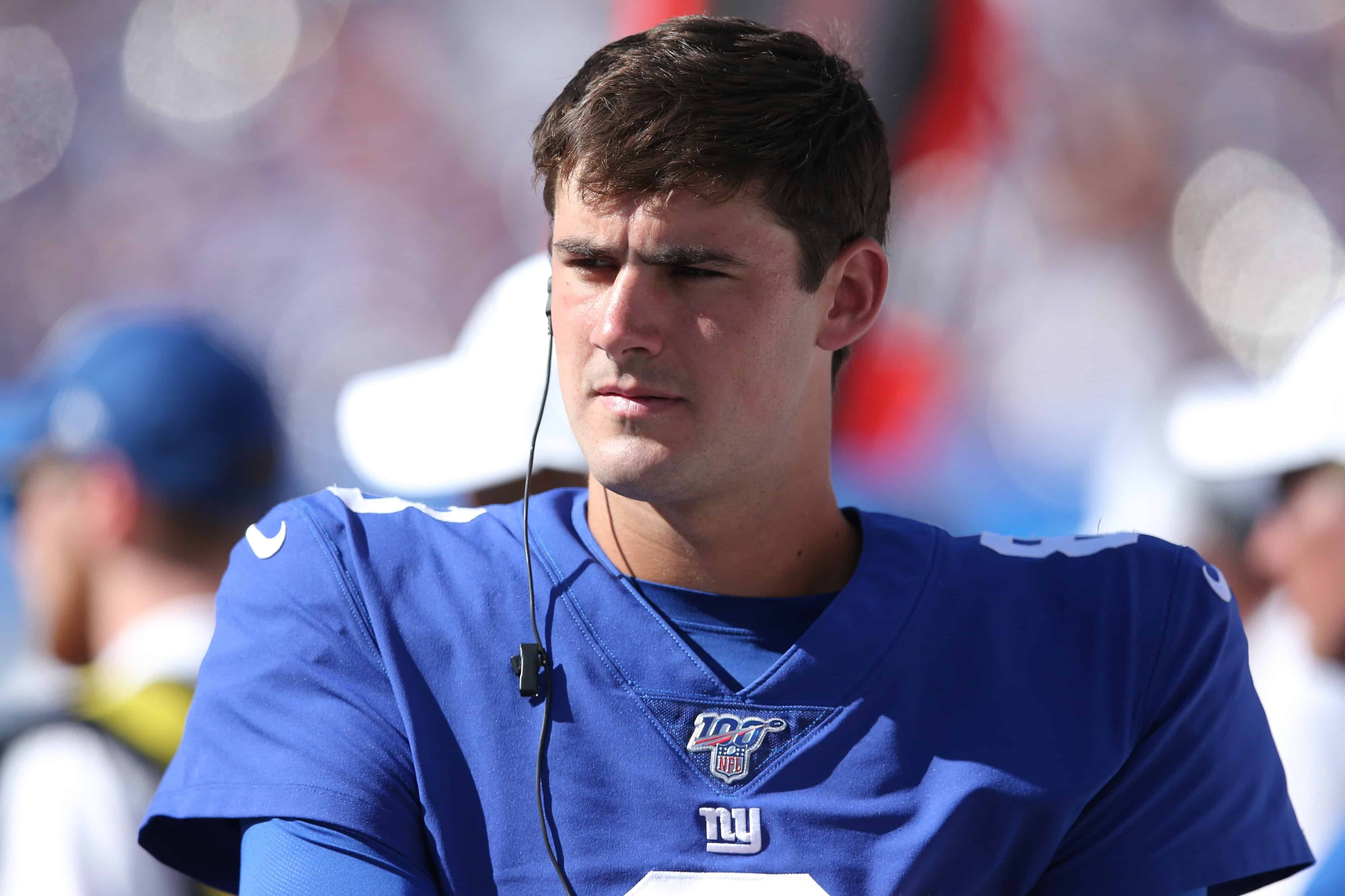 New York Giants quarterback Daniel Jones