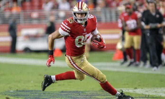 San Francisco 49ers tight end George Kittle