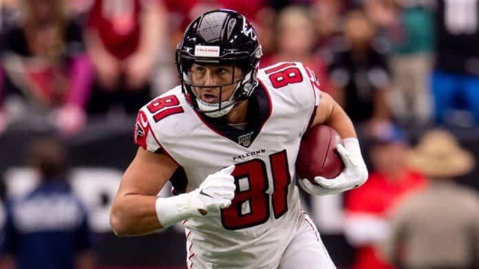 Atlanta Falcons tight end Austin Hooper