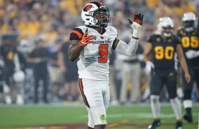 CFB Week 12 Risers & Sliders: Oregon State's Hamilcar Rashad turning heads