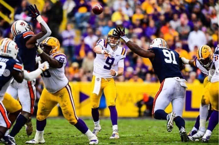 LSU quarterback Joe Burrow