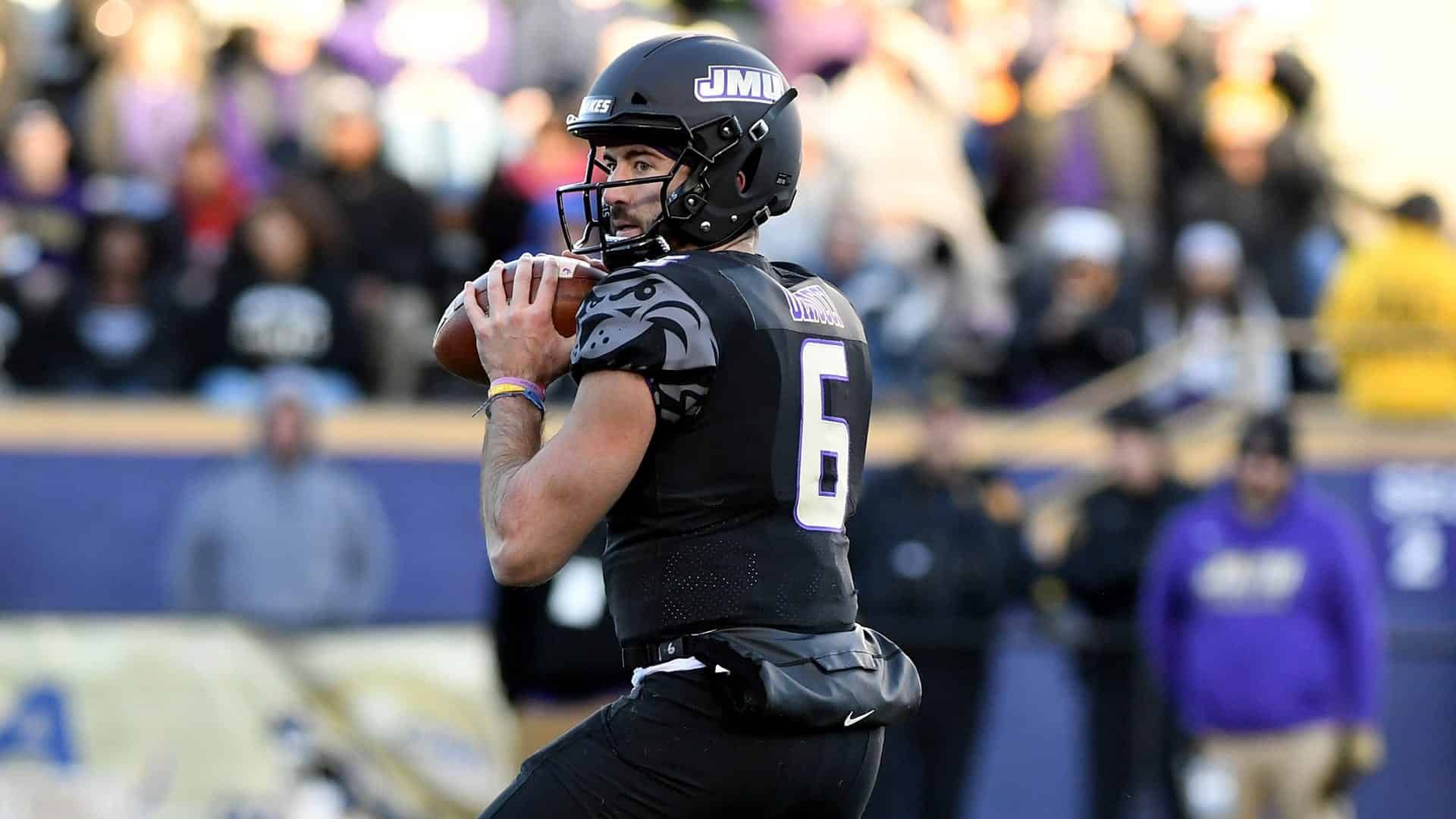 JMU's Ben DiNucci a former transfer turned NFL Draft prospect