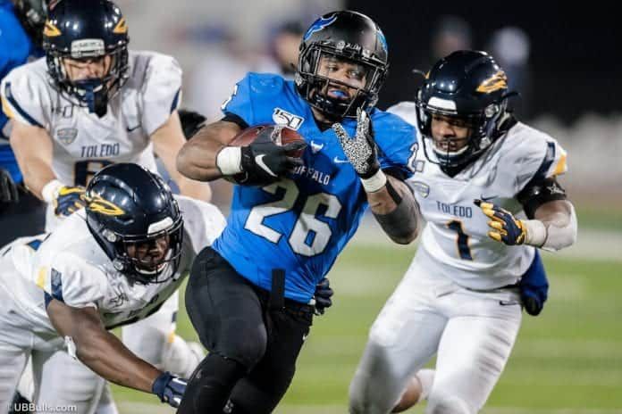 Buffalo running back Jaret Patterson is a 2021 NFL Draft sleeper