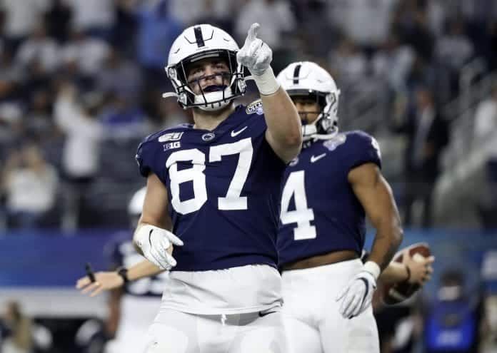 Penn State tight end Pat Freiermuth a top option for 2021