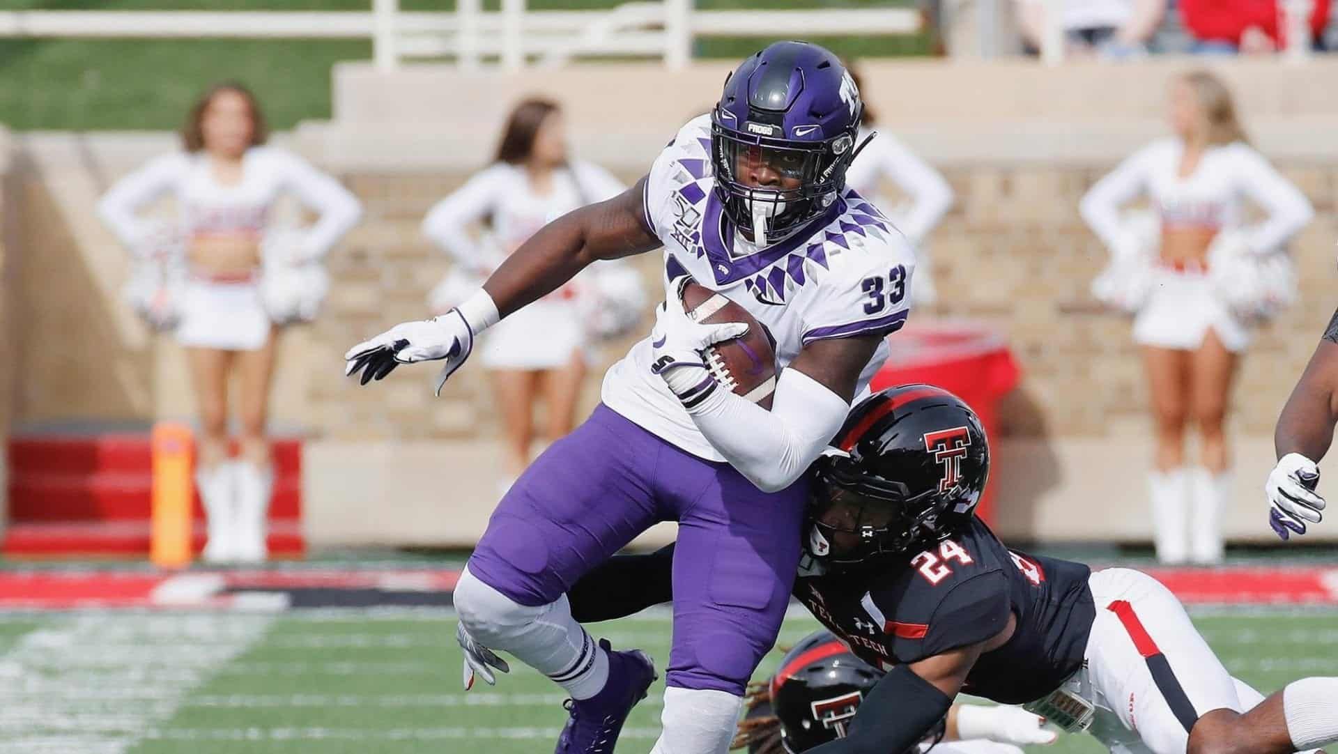 TCU RB Sewo Olonilua equipped to rise up draft boards in the 2020 NFL Draft