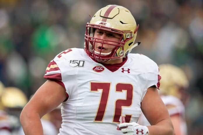 Can center Alec Lindstrom continue Boston College offensive line legacy?