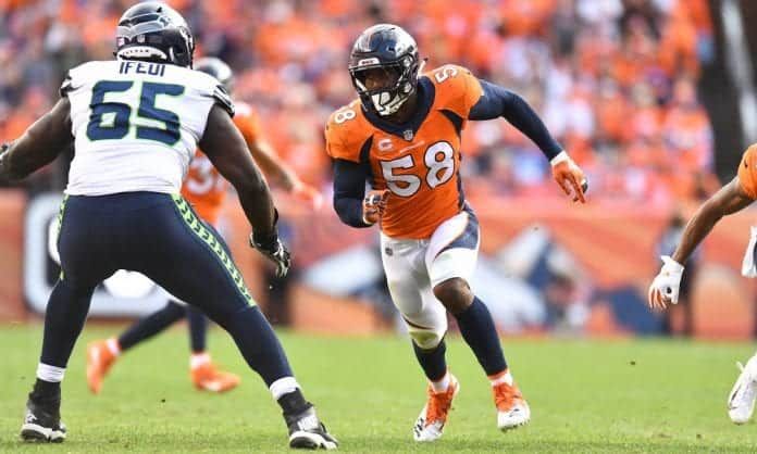 Broncos edge rusher Von Miller still playing at a high level