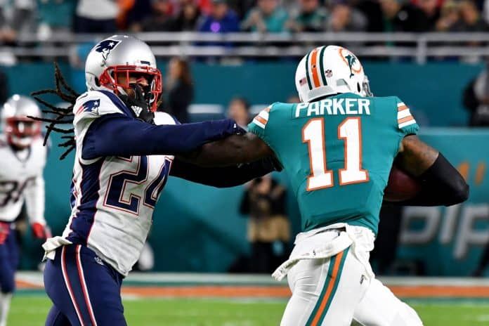 How well did DeVante Parker play in Week 17 of the 2019 season?