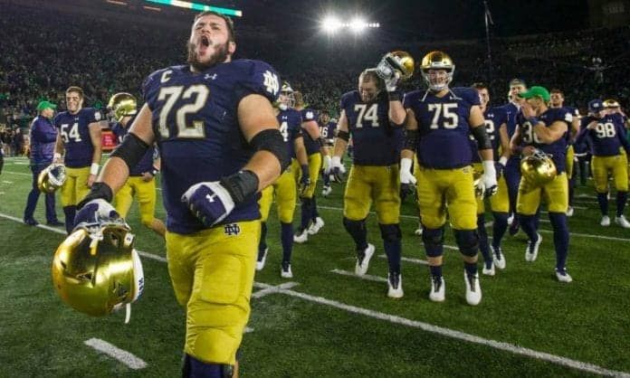 Notre Dame offensive tackles Eichenberg and Hainsey are NFL-ready