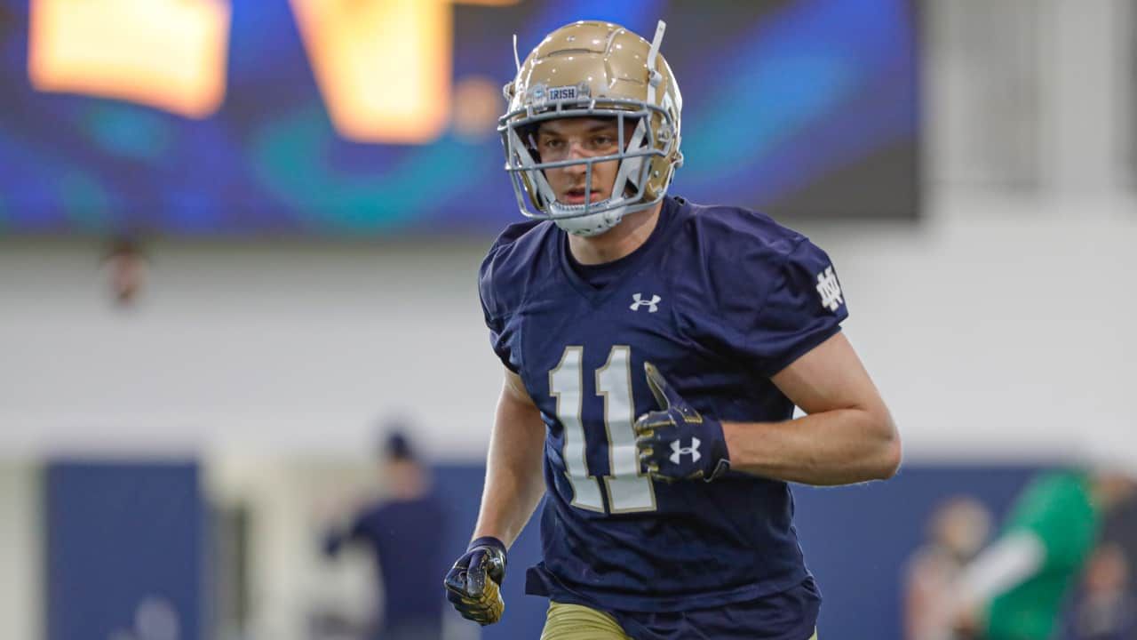 Can Notre Dame WR Ben Skowronek be the next Chase Claypool?