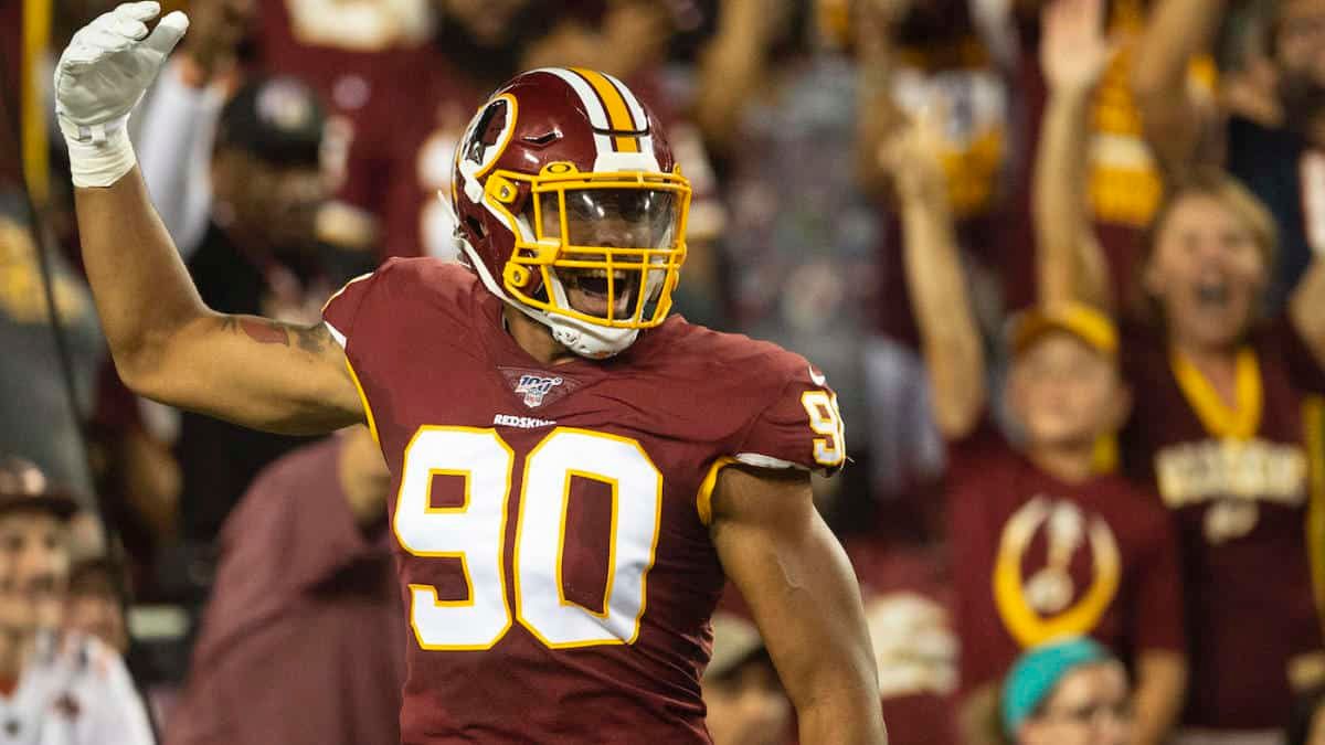 The speed of Sweat is the key to success for Washington defensive line in 2020