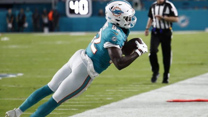 Preston Williams was the NFL's least valuable wide receiver in 2019