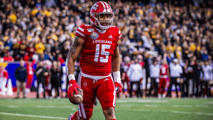 Ragin' Cajun RB Elijah Mitchell leading the way for Louisiana