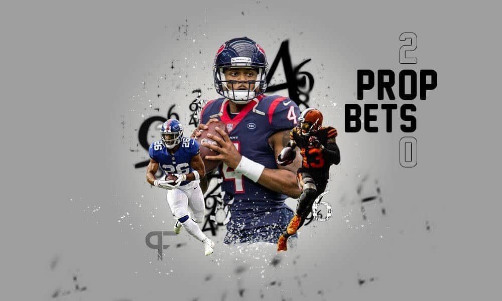 nfl prop bets week 2
