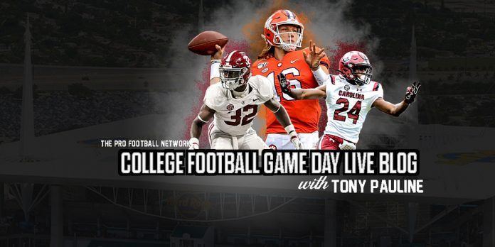 College Football Games Today: Week 2 Live Blog with Tony Pauline