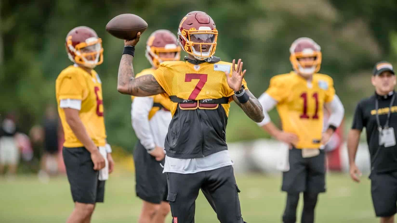 Washington QB Dwayne Haskins battling expectations in 2020