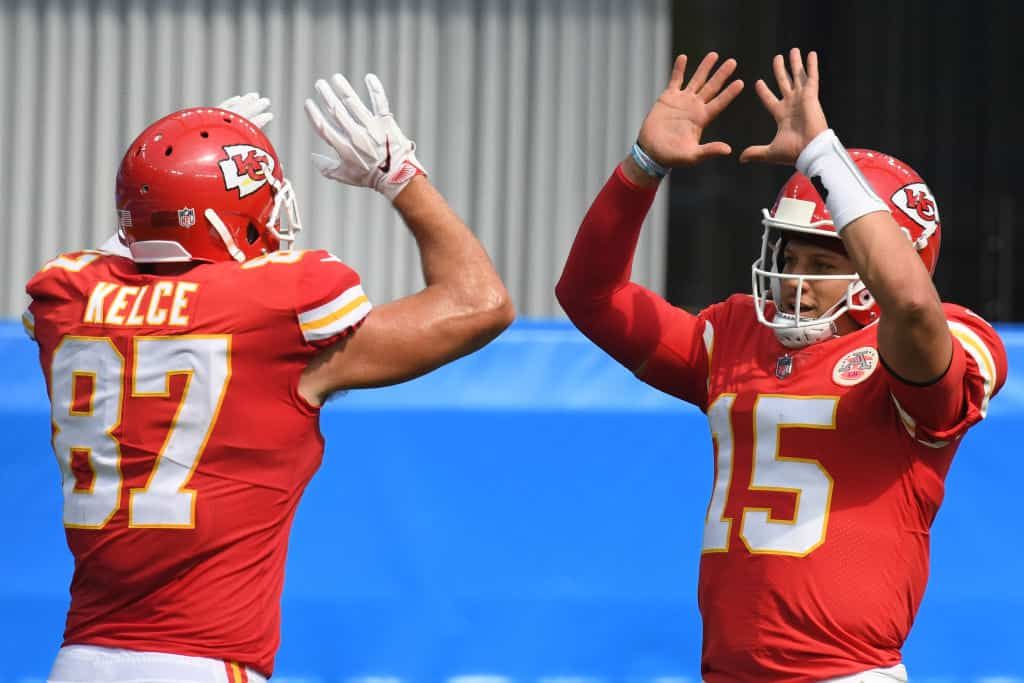 NFL DFS Picks Week 12: Top targets and values this week Patrick Mahomes Travis Kelce