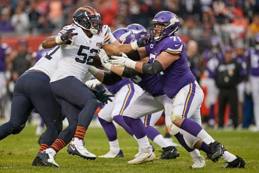 Monday Night Football Tonight Week 10: Vikings vs. Bears channel, live streams, start time, more