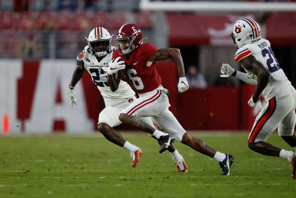 Dolphins leaning wide receiver with 3rd overall pick in 2021 NFL Draft?