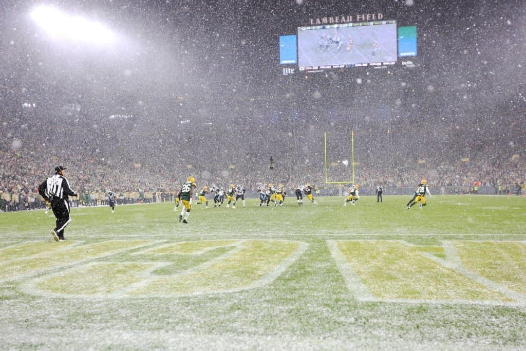 NFL Weather Forecast & Report Week 16 Snow in Green Bay