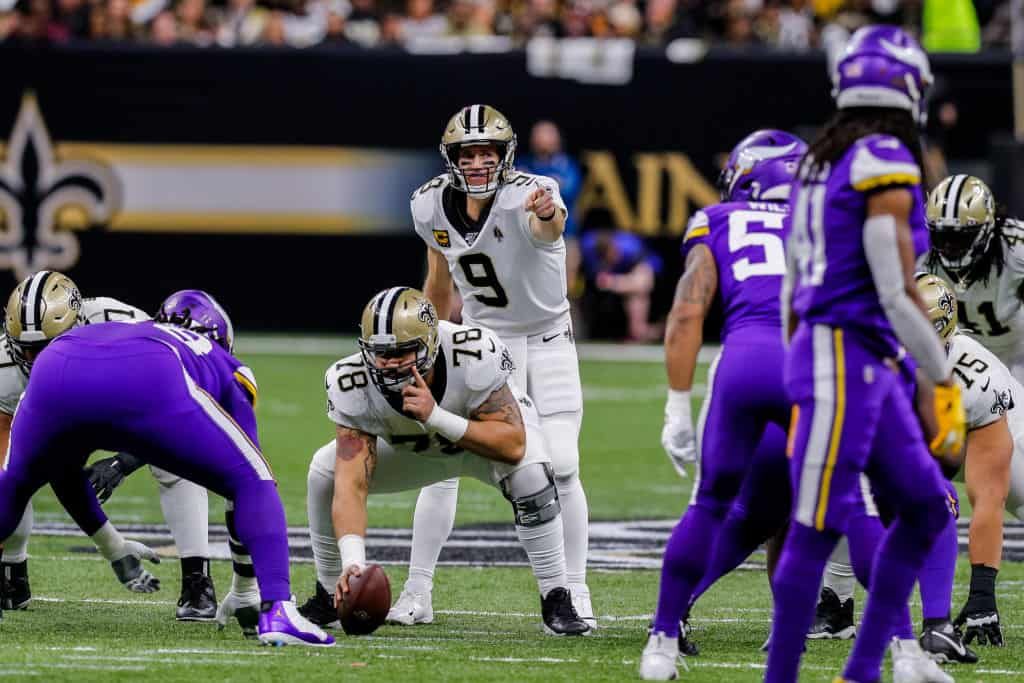 Vikings vs. Saints Spreads for Christmas Day NFL Game