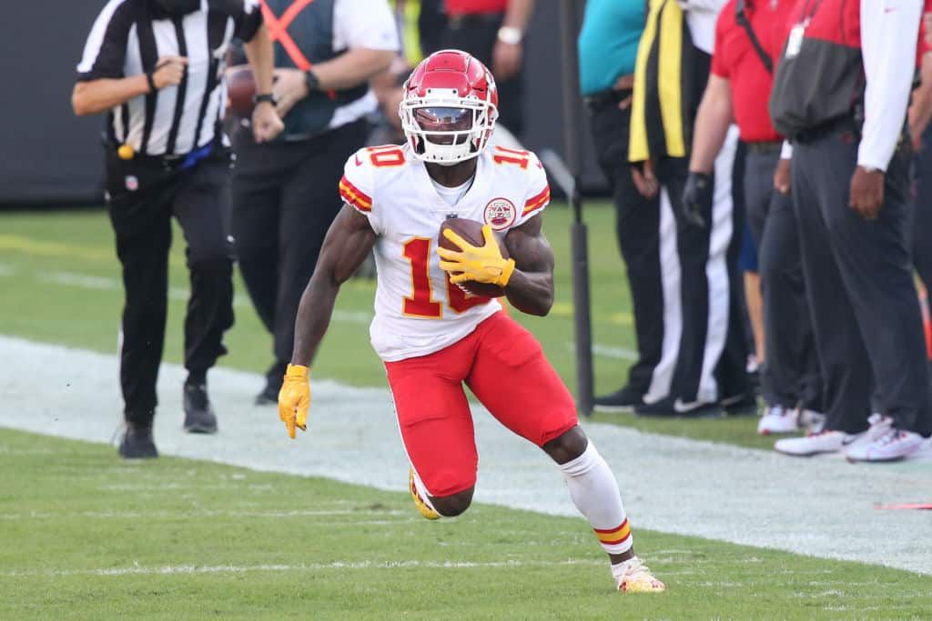 2021 WR Fantasy Football Rankings: Tyreek Hill and Davante Adams top the rankings