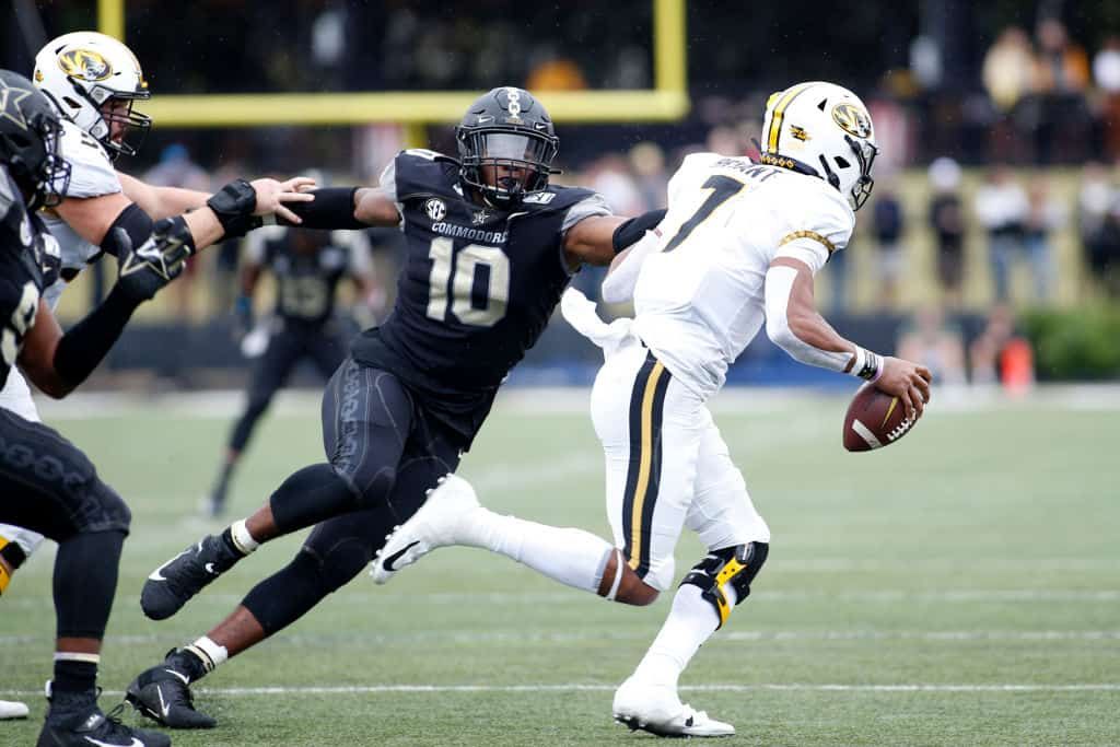 Dayo Odeyingbo, EDGE, Vanderbilt - NFL Draft Player Profile