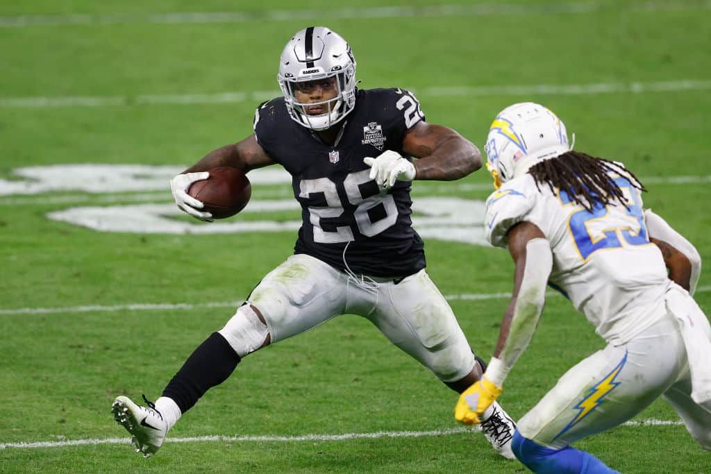 Josh Jacobs Fantasy Outlook: What to expect tonight vs. Dolphins