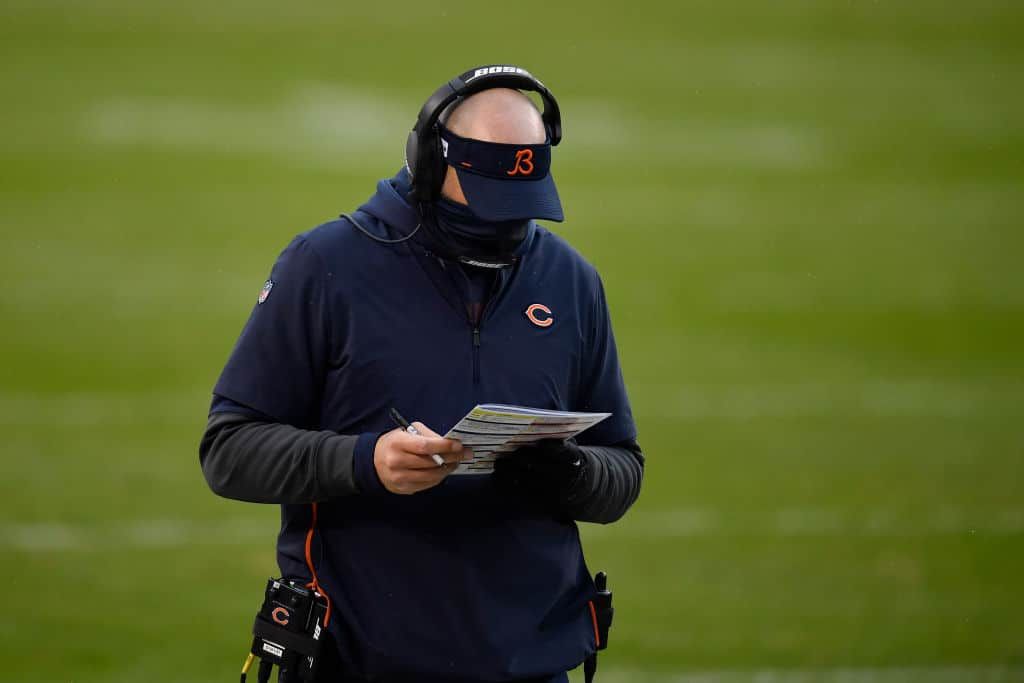 Bears targeting Pat Fitzgerald if head coach Matt Nagy is fired?