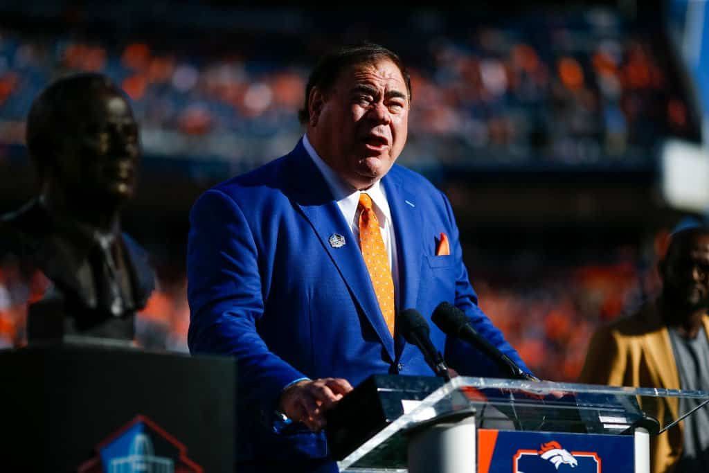 Who is David Baker? President of the Pro Football Hall-of-Fame