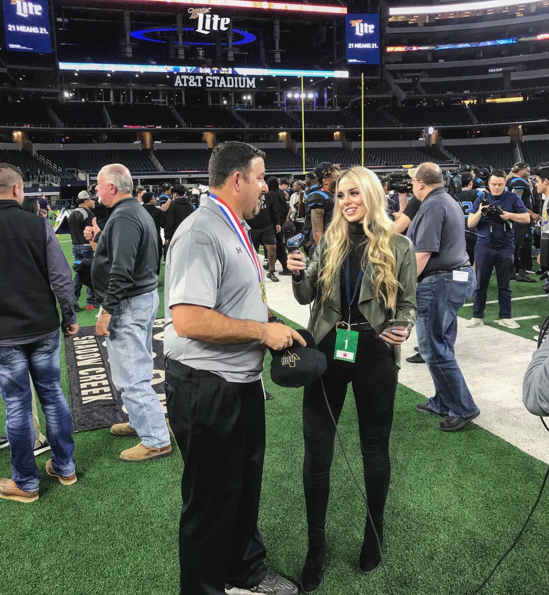 Women in Sports: Breanna Bryson rising as Texas High School Sports reporter