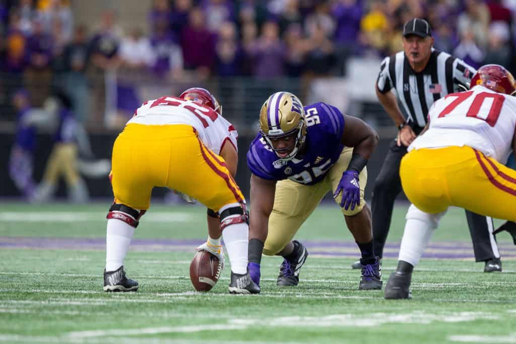 Top defensive lineman at the 2021 Reese's Senior Bowl