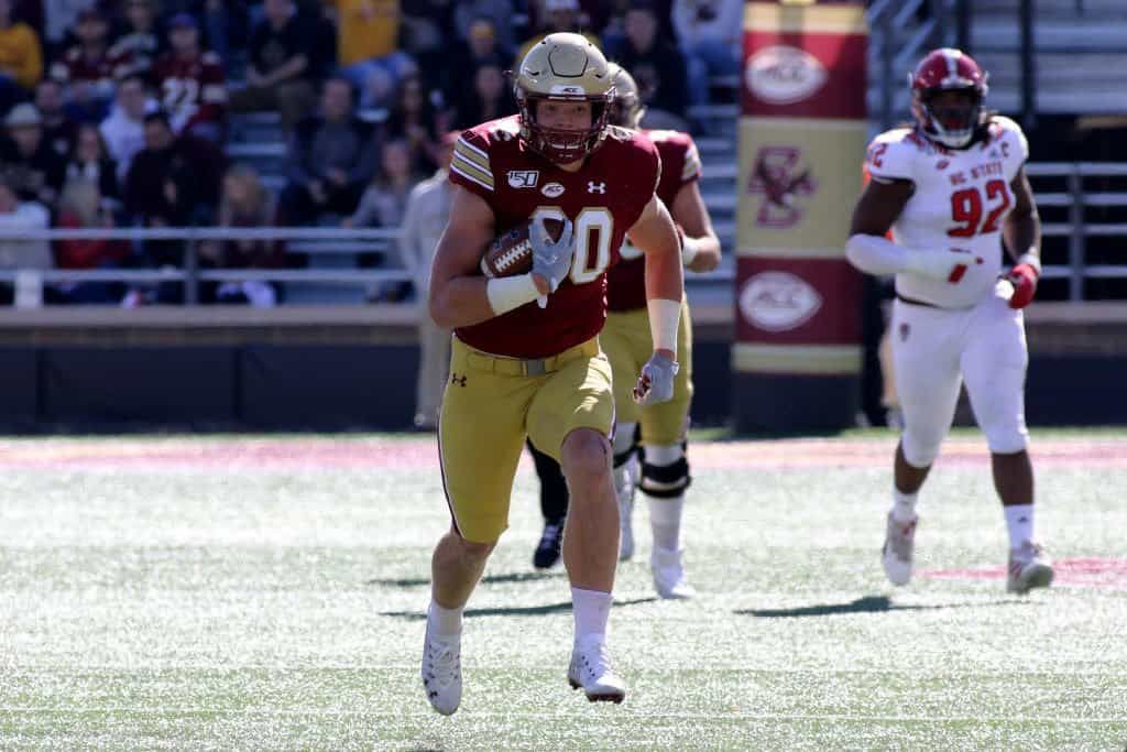 Top tight ends at the 2021 Reese's Senior Bowl