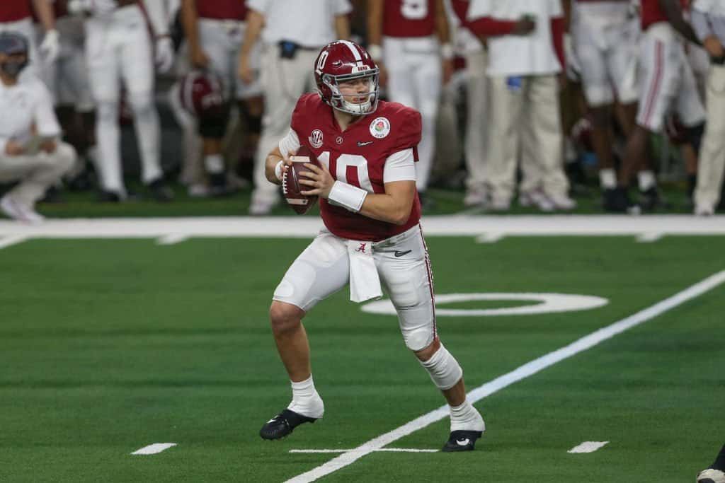 Is Mac Jones a first-round quarterback option in 2021?