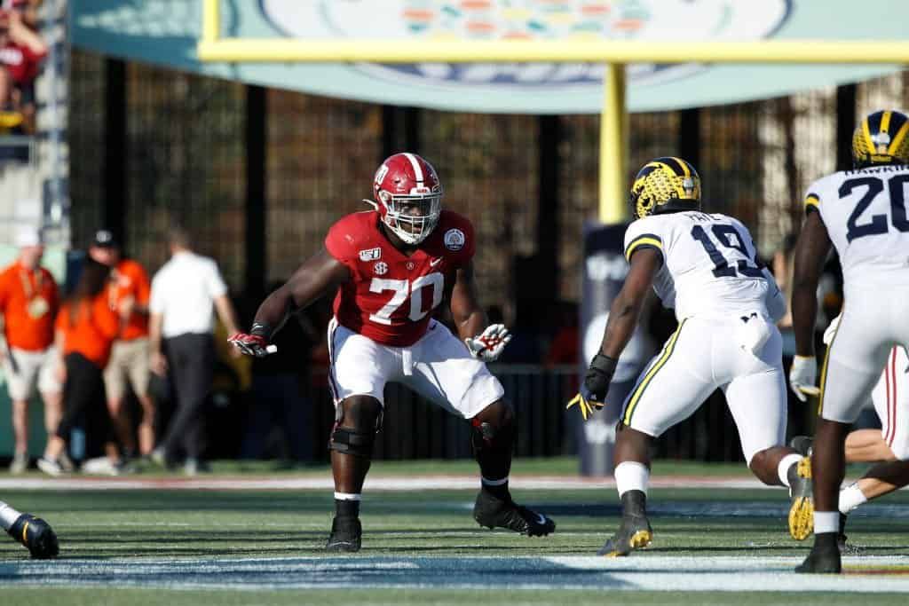 Alex Leatherwood, Offensive Tackle, Alabama - NFL Draft Player Profile