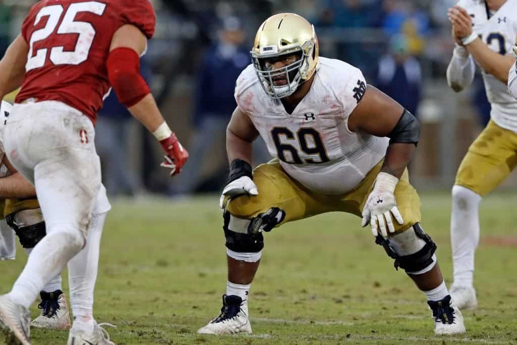 Aaron Banks, OG, Notre Dame - NFL Draft Player Profile