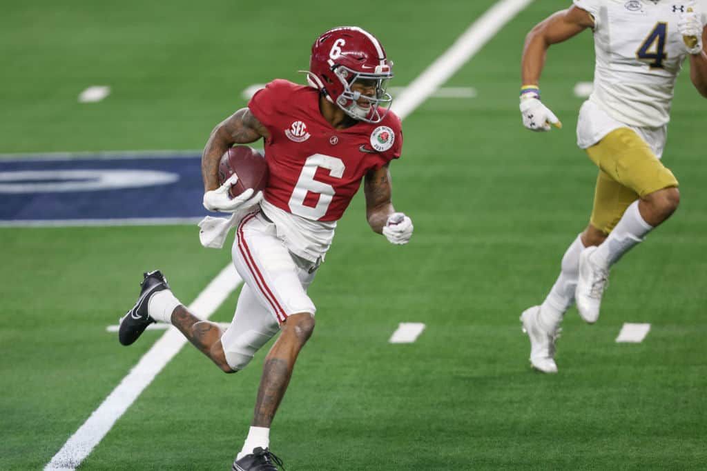 DeVonta Smith Dynasty Value: Where should you draft him in 2021 rookie dynasty drafts