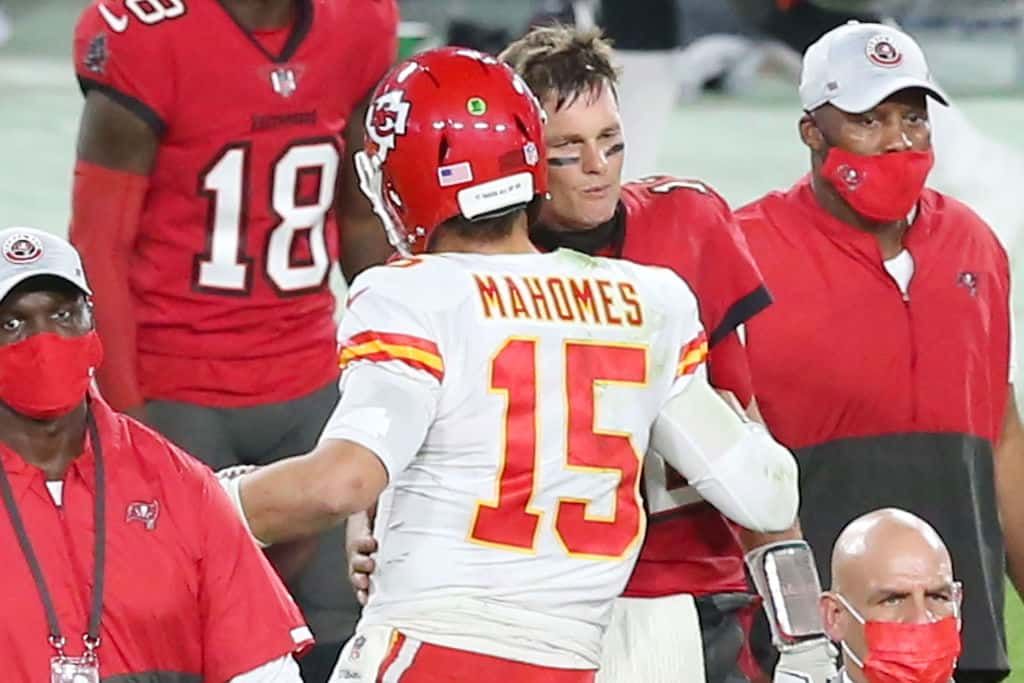 Which quarterbacks are playing in Super Bowl 55 in 2021? Patrick Mahomes Tom Brady