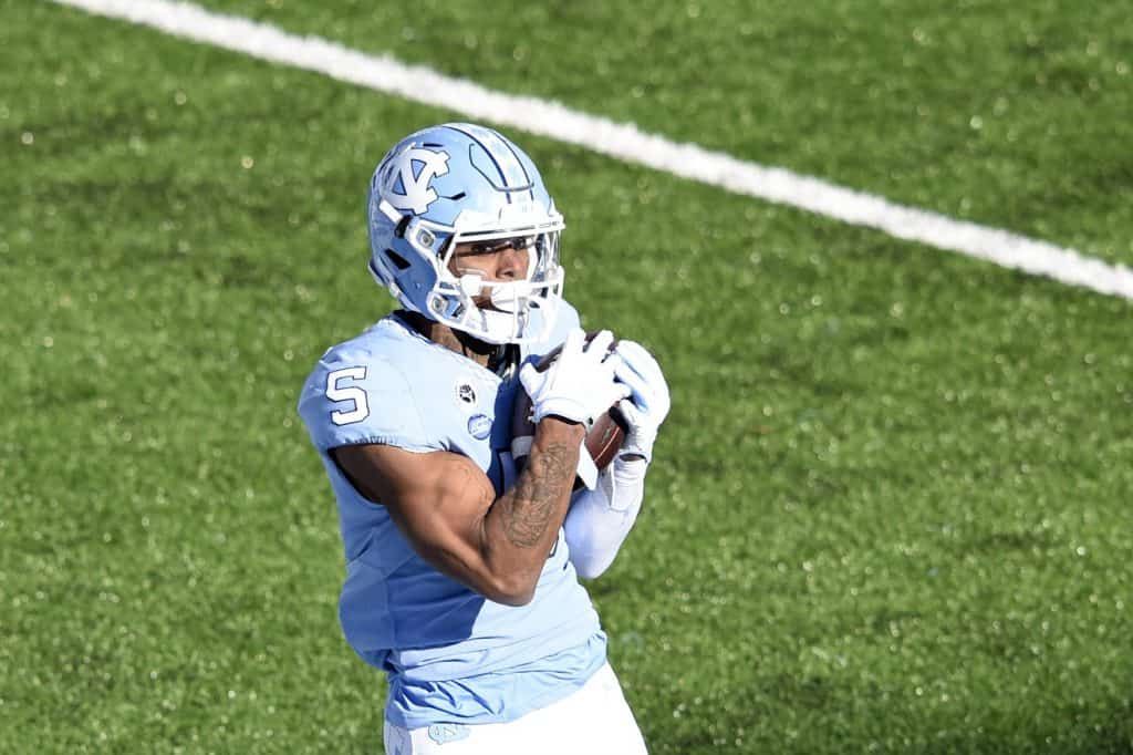 Dazz Newsome, WR, North Carolina - NFL Draft Player Profile