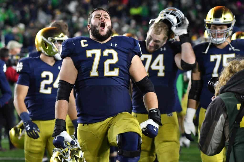 Robert Hainsey, OG, Notre Dame - NFL Draft Player Profile