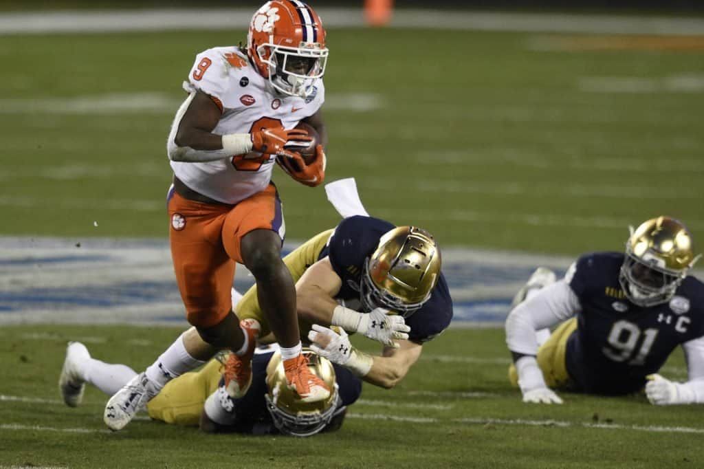 Travis Etienne Draft Projection: Top 5 landing spots for Clemson RB