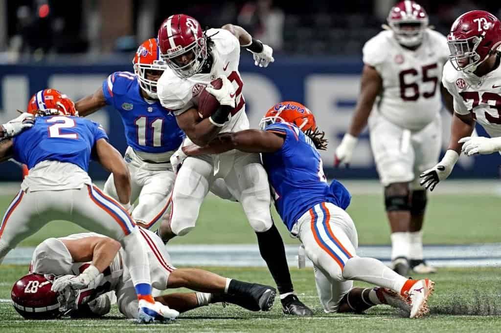 Najee Harris a perfect fit for the Pittsburgh Steelers at 24 overall