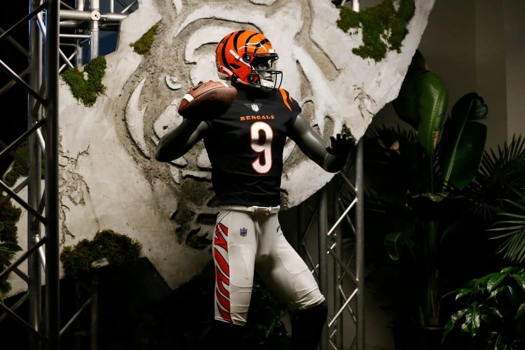 Cincinnati Bengals new nfl uniforms 2021