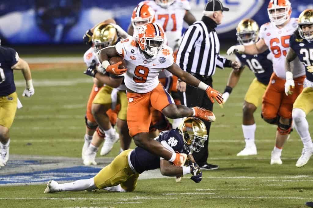 Travis Etienne Draft Projection: 5 landing spots for the Clemson RB