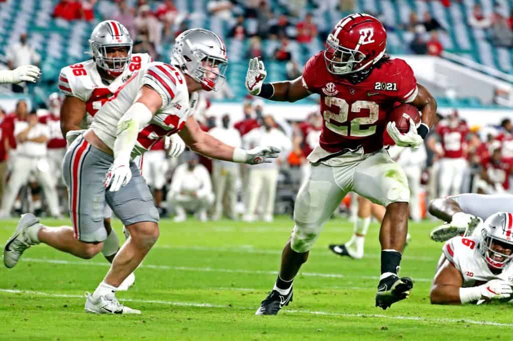 Najee Harris Draft Projection: 5 landing spots for the Alabama RB